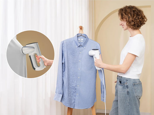 No Ironing Board? No Problem. Meet the Steamer That Hangs Your Clothes While It Works