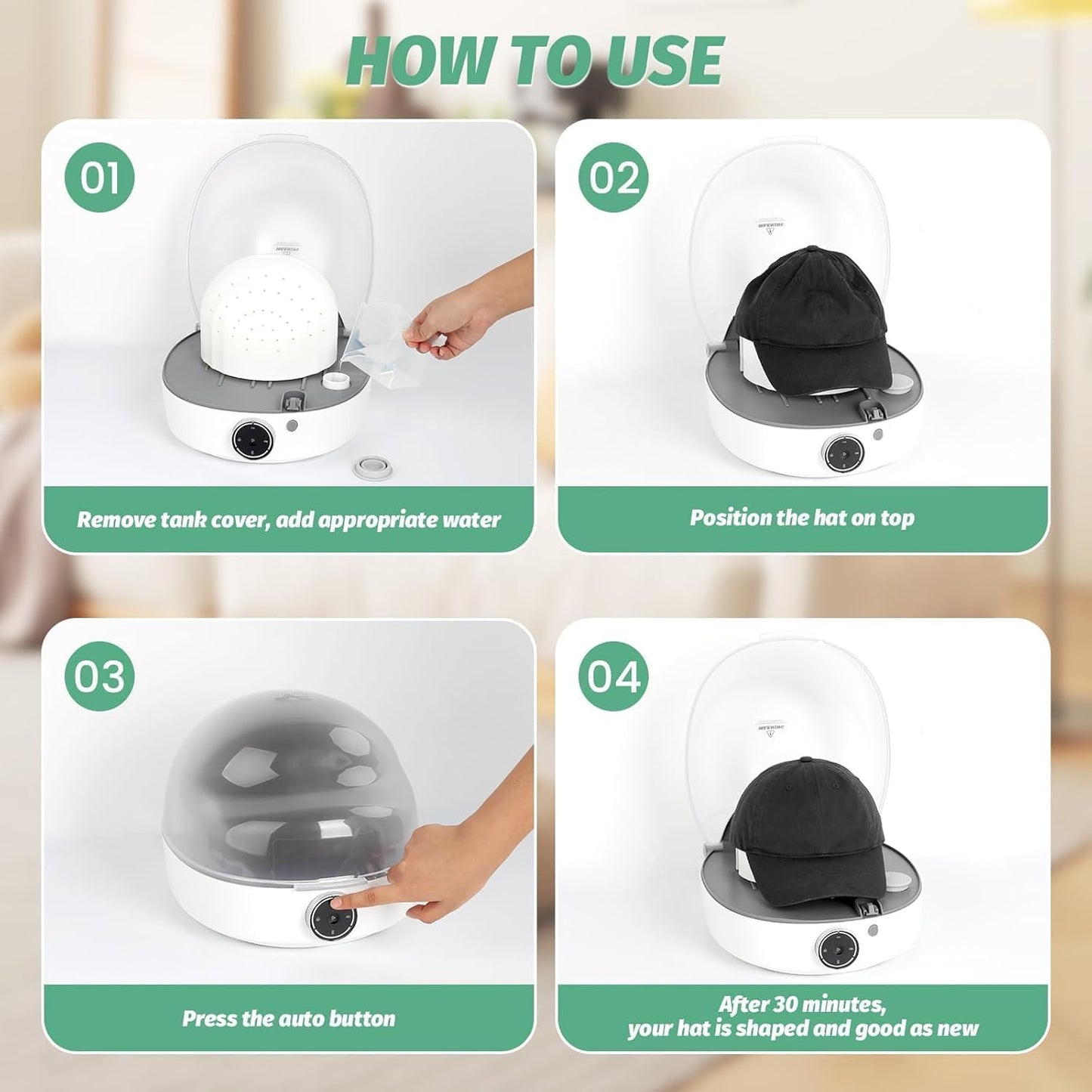 Multifunctional Hat Wig Nursing Care Machine