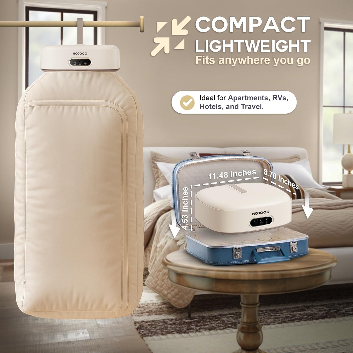 Vaboora WardrobeDry — Smart Portable Clothes Dryer Cabinet