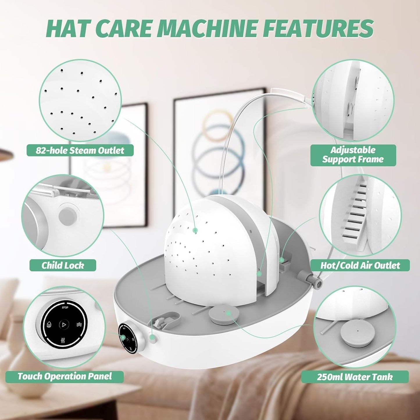 Multifunctional Hat Wig Nursing Care Machine