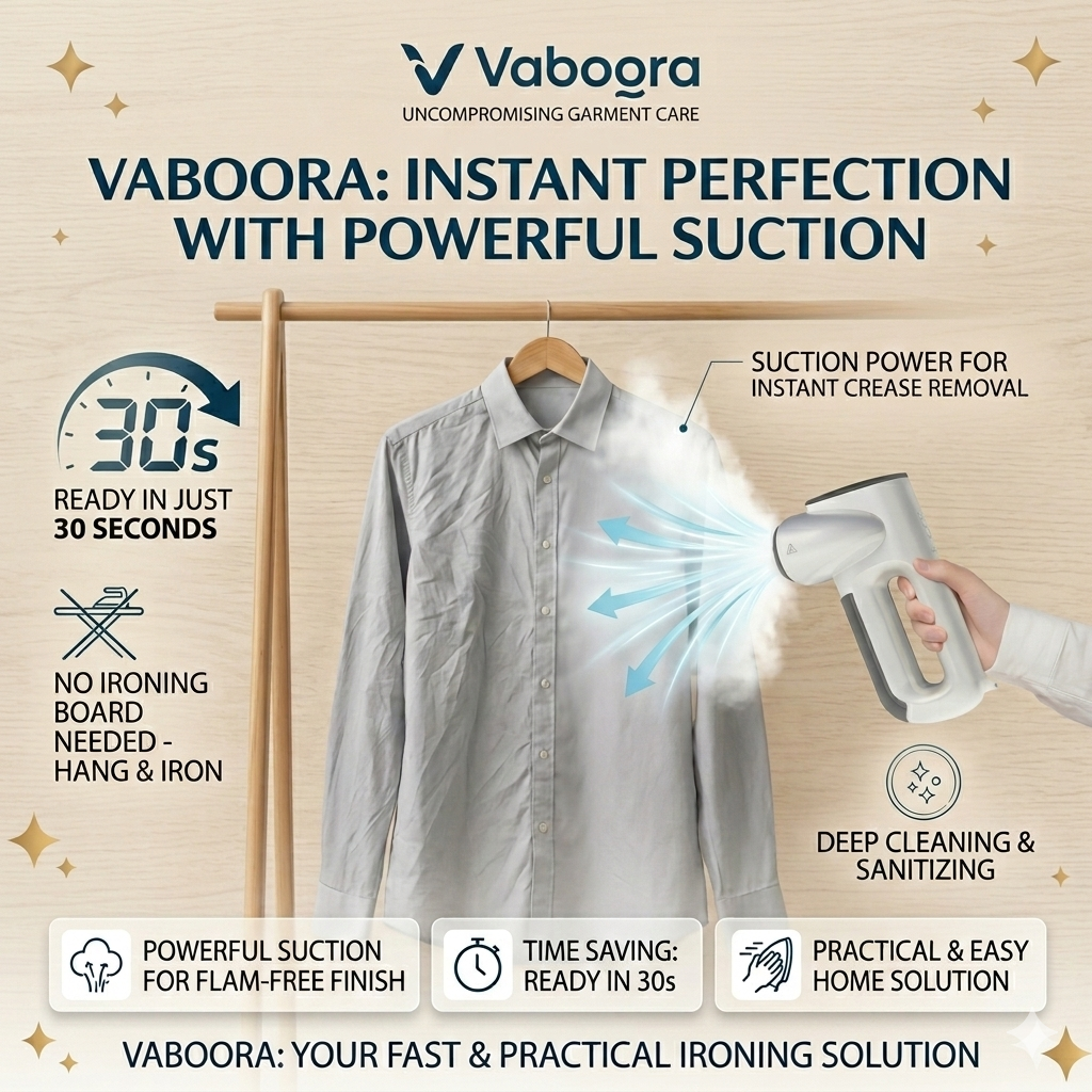 Vaboora AeroGrip Smart Steamer - Vaboora